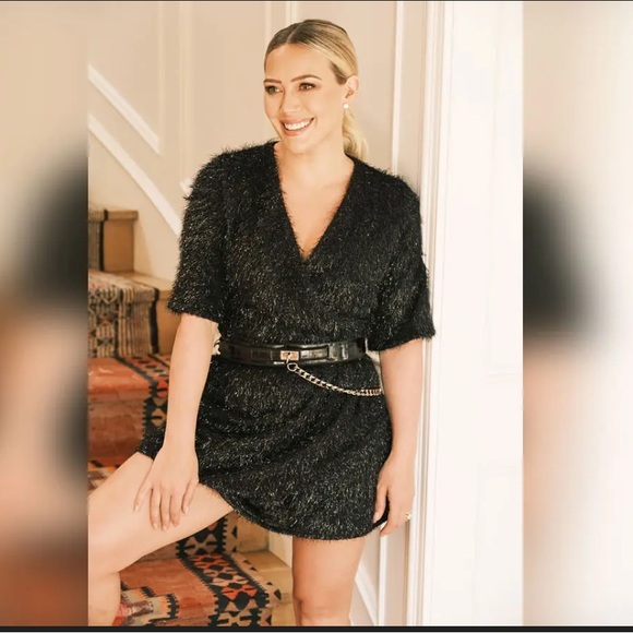 Smash + Tess Black Tinsel Romper - Picture 1 of 7